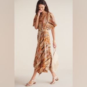 Cyra flowing maxi dress
